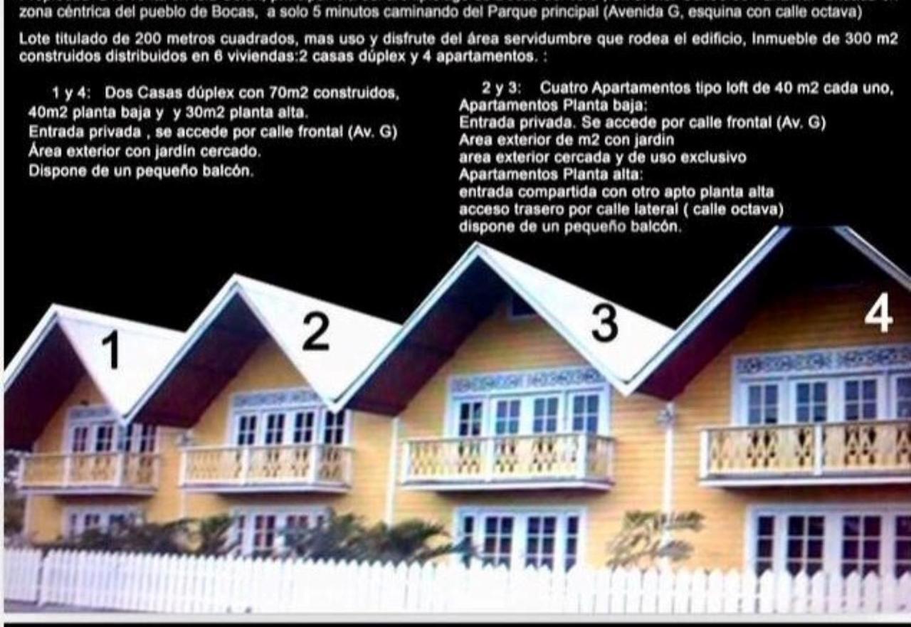 Yellow Houses Bocas Bocas del Toro Exteriér fotografie